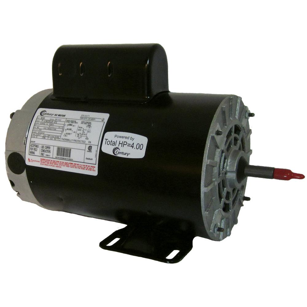 Century 5 HP Dual Speed Replacement MotorB236 The Home Depot