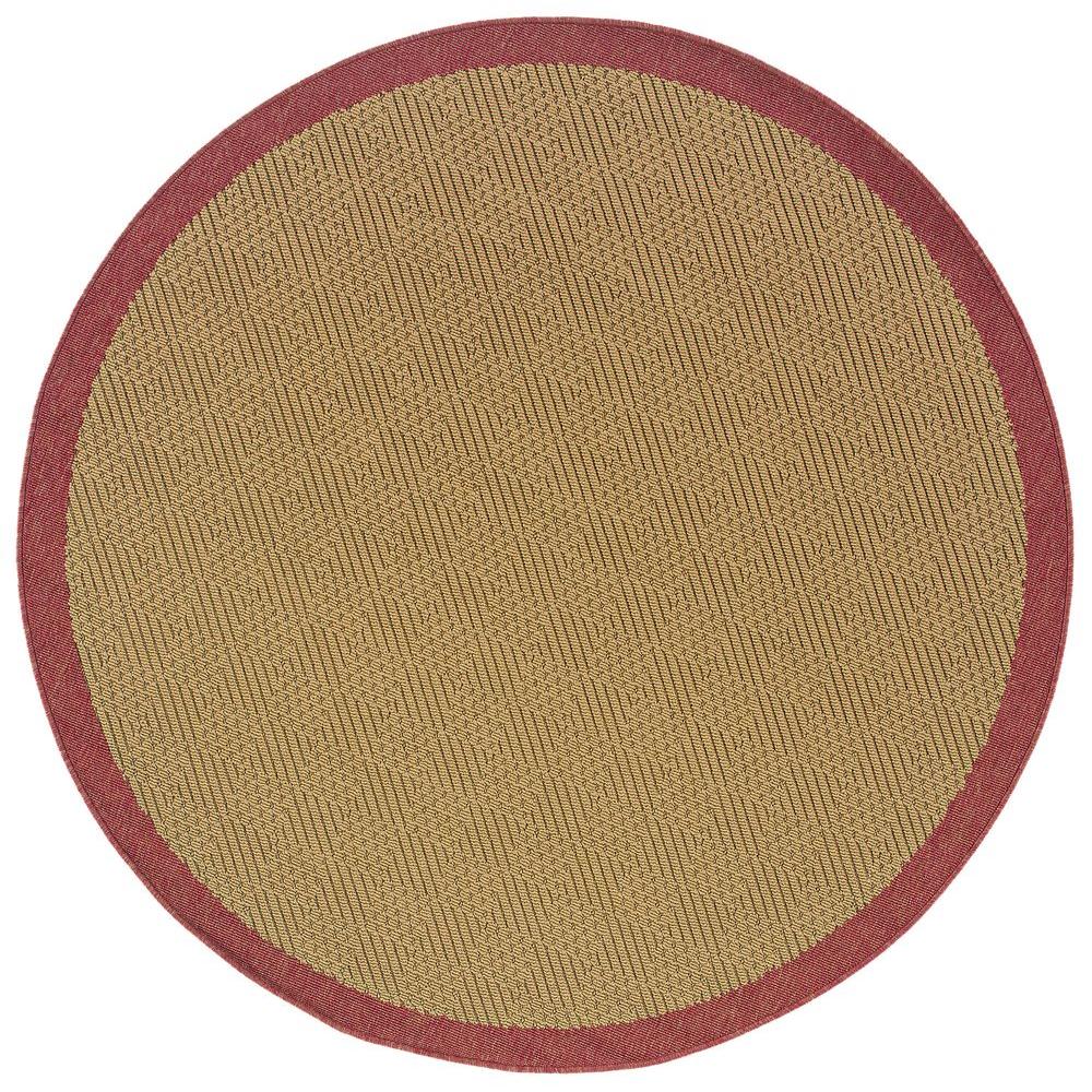 Oriental Weavers Nevis Boardwalk Red 7 Ft 10 In X Oriental Weavers Nevis Boardwalk Red 7 Ft 10 In X Round Area Rug 230013 The Home Depot