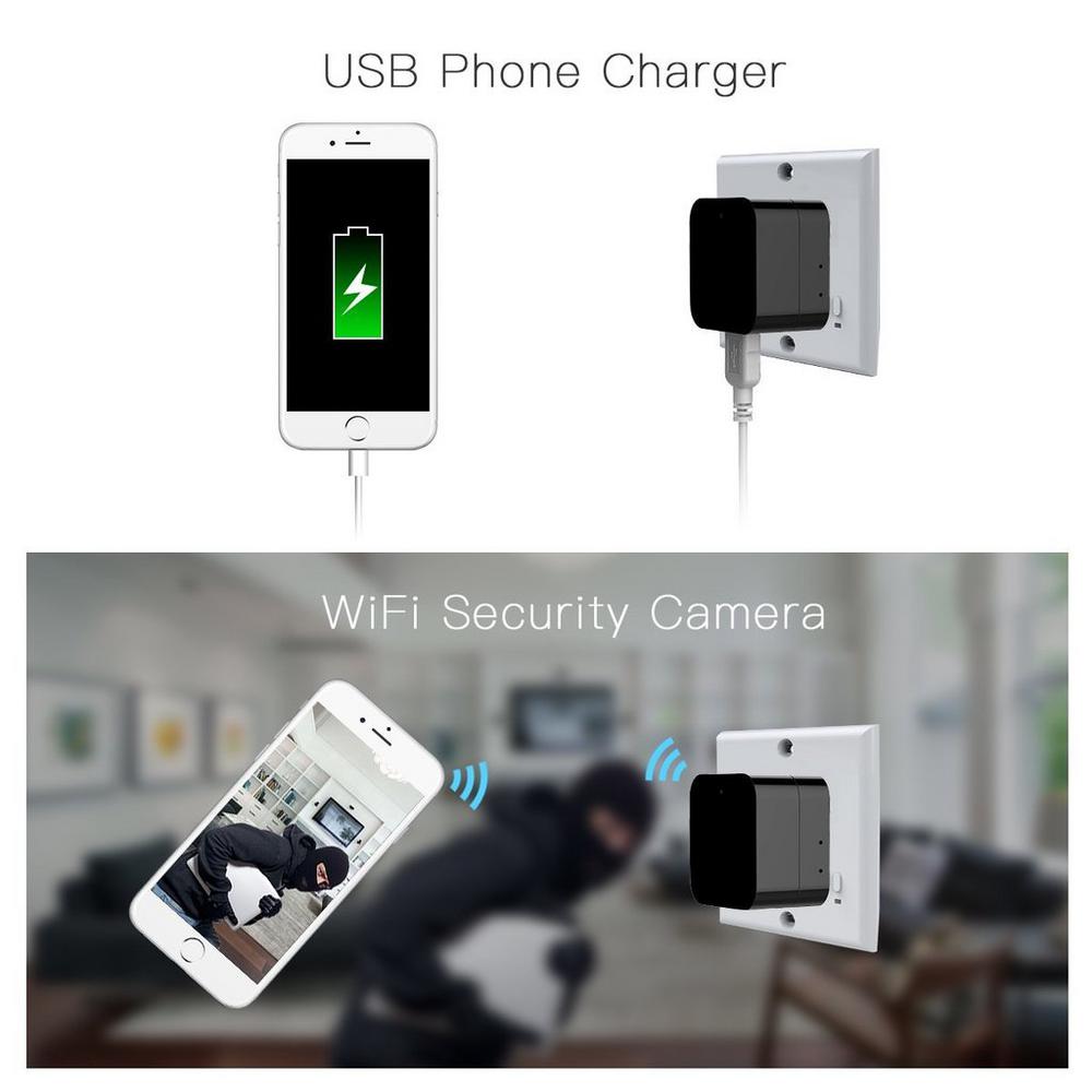portable charger hidden camera