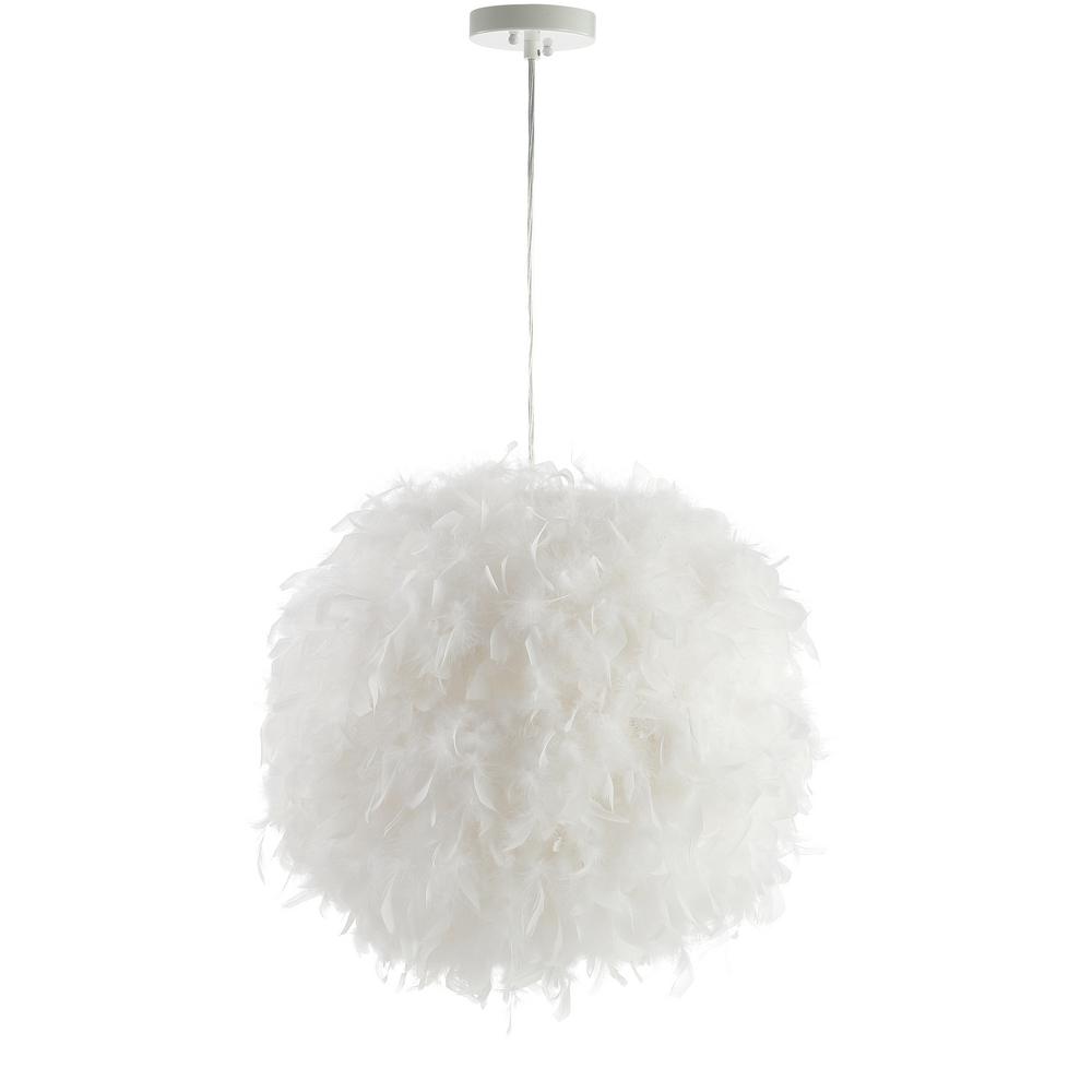 feather ceiling pendant