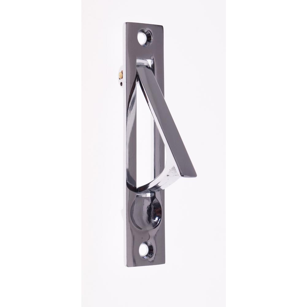 4 In Solid Br Edge Pull Polished Chrome 14020 026 The Home Solid Br Edge Pull In Polished Chrome