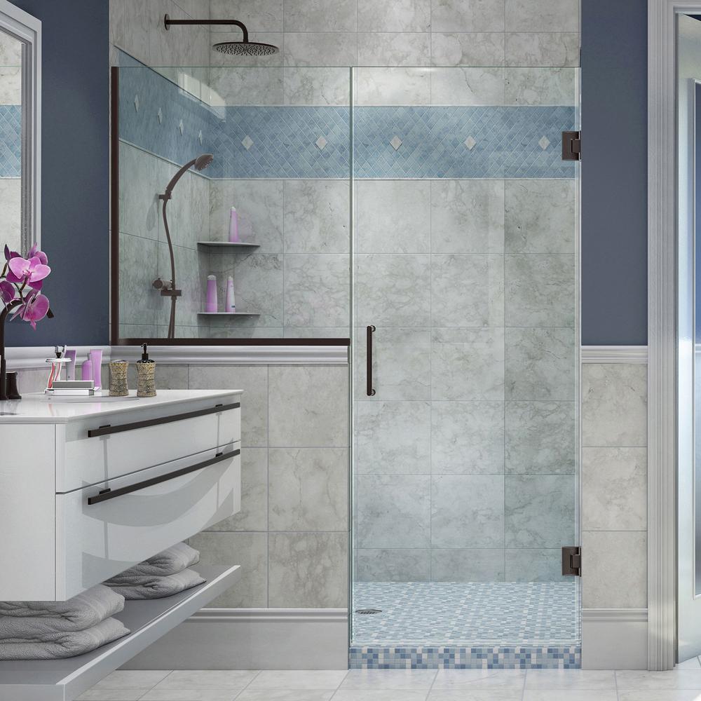 Dreamline Unidoor Plus 60 In To 1 2 X 72 Frameless Pivot Dreamline Unidoor Plus 60 In To 1 2 X 72