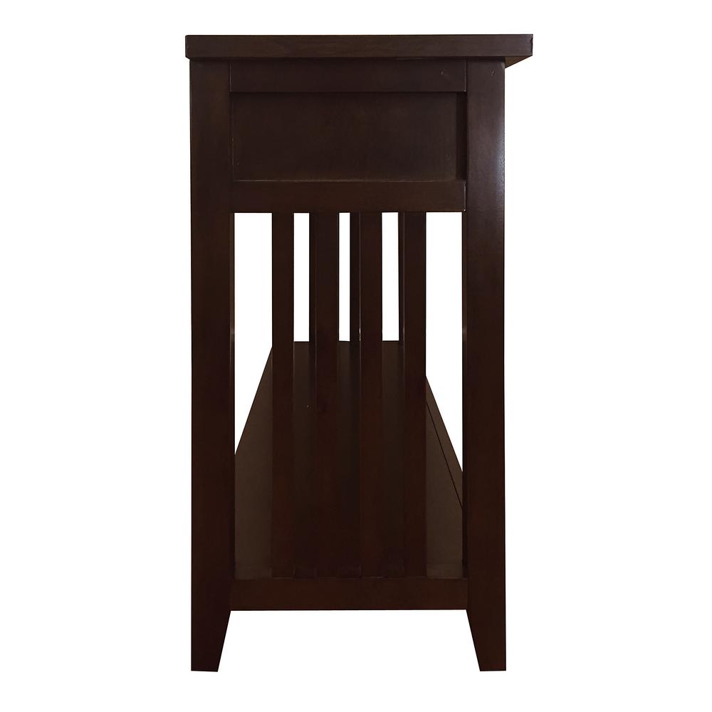 Donnieann Brookdale Dark Walnut 2 Drawers Console Table 805109