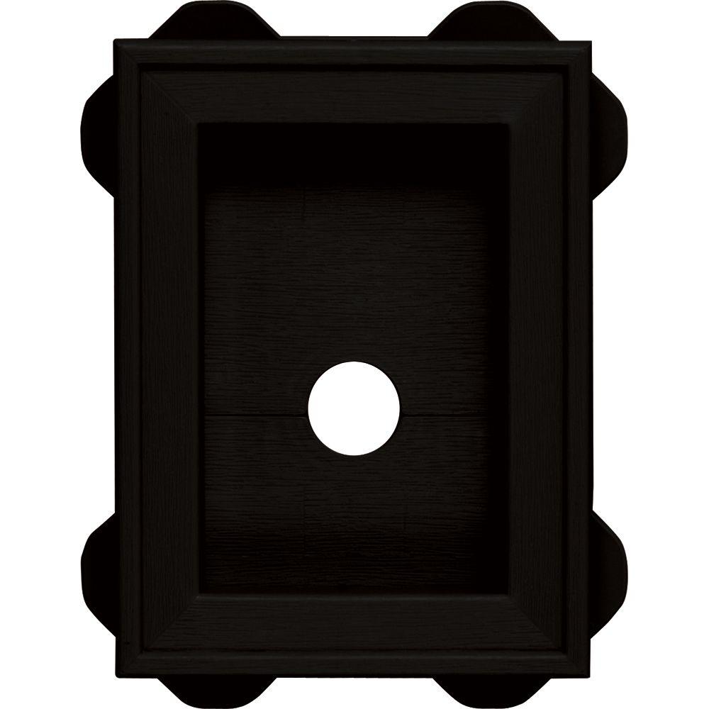 Builders Edge Wrap Around Mounting Block 002Black130130003002 The
