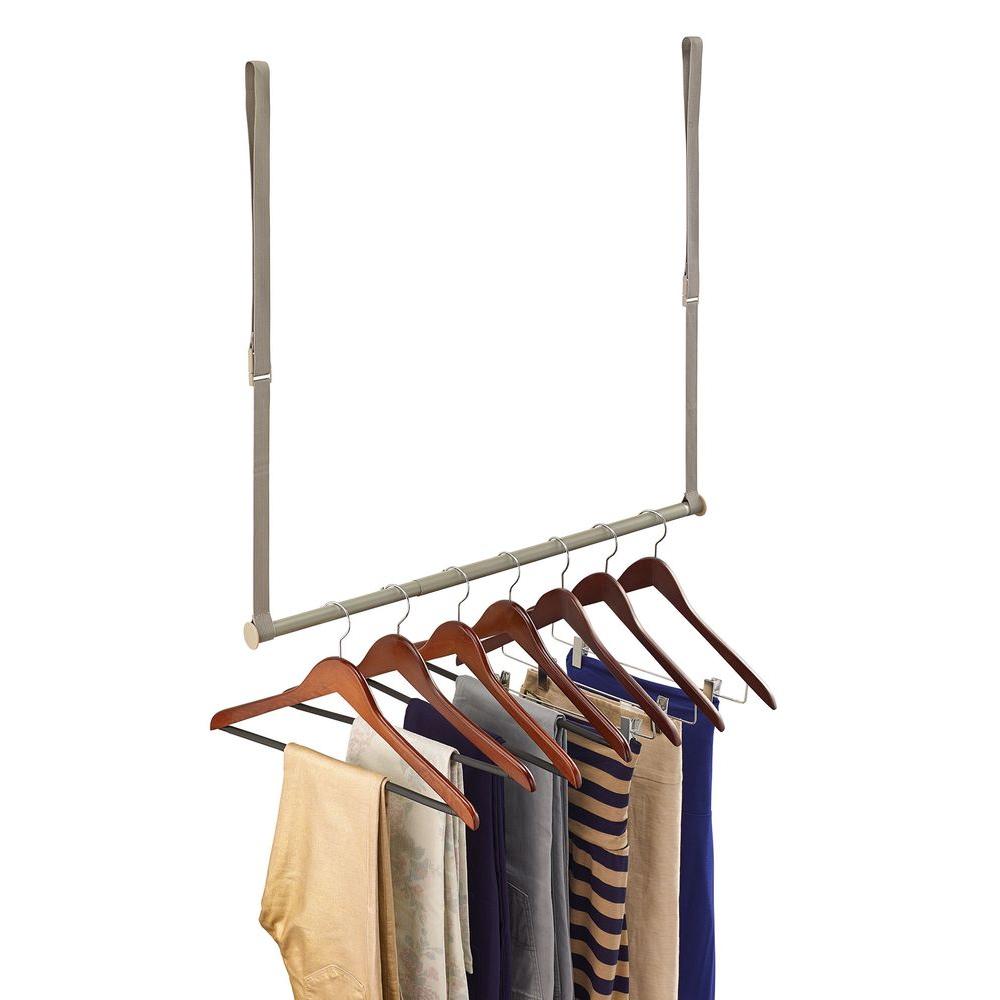 Closetmaid 21 In Double Hang Closet Rod In Nickel 31220 The