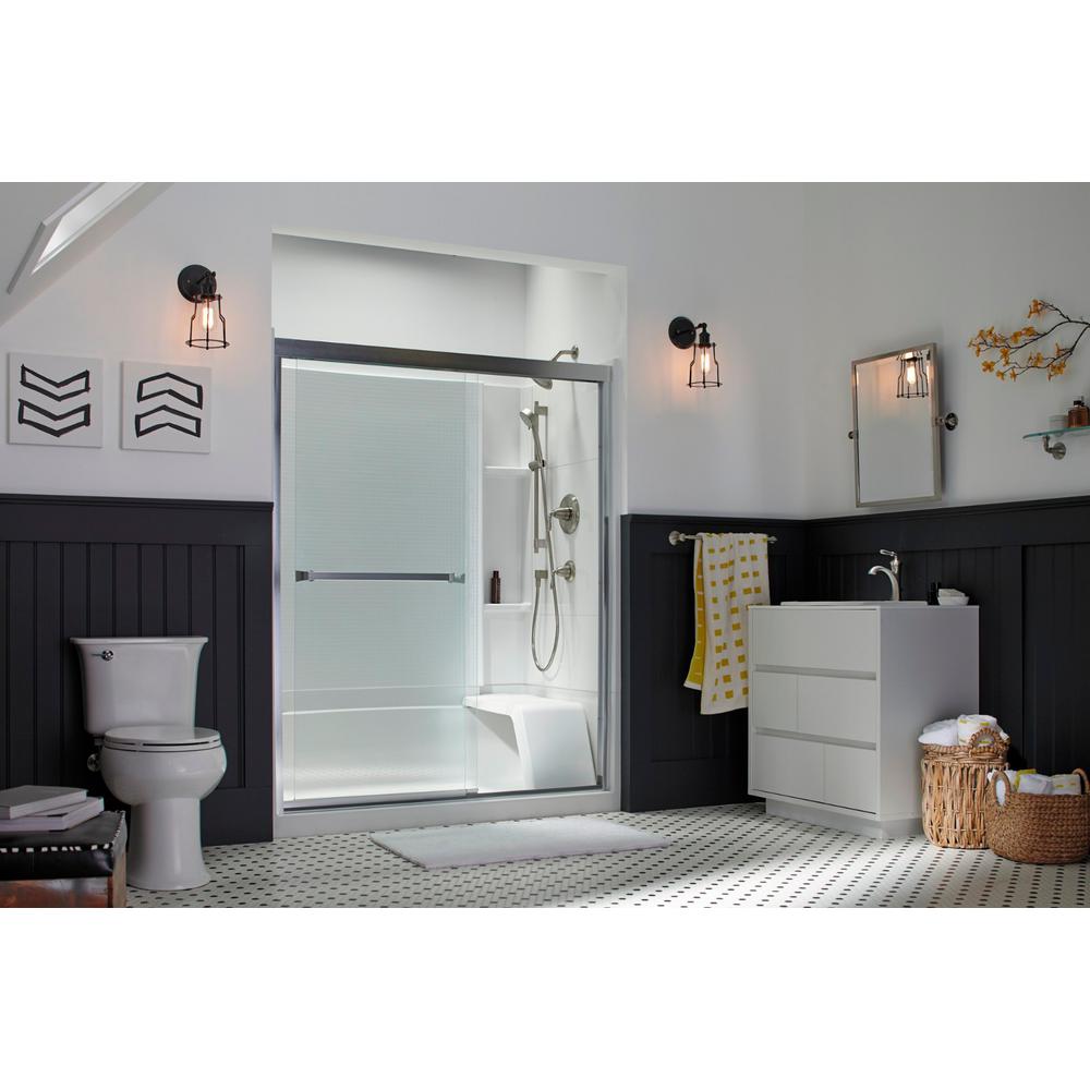 KOHLER Hand Held Shower Head 3 Spray Slide Bar Kit Bathroom Wall