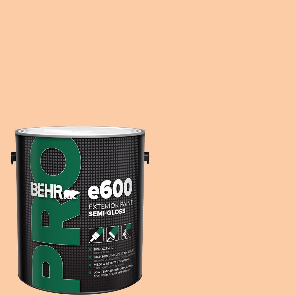 BEHR PRO 1 gal. 270C3 Coral Confection SemiGloss Exterior Paint