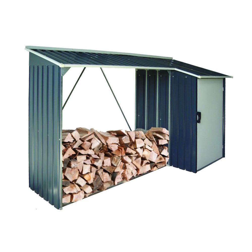 UPC 638801536512 product image for Duramax Building Products 8 ft. x 3 ft. Wood Store Combo in Grey, Grays | upcitemdb.com