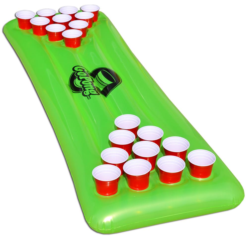 inflatable pool beer pong
