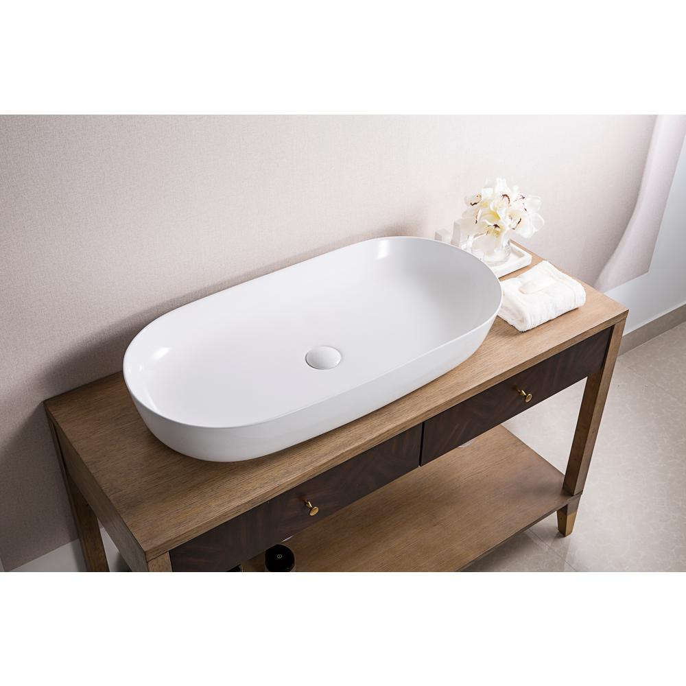 Ruvati 32 In Oval Above Vanity Counter Bathroom Porcelain Ceramic Vessel Sink White Rvb0432 The Home Depot - Bathroom Sink Bowl Above Counter Oval Ruvati 32 In Oval Above Vanity Counter Bathroom Porcelain Ceramic Vessel Sink White Rvb0432 The Home Depot - Bathroom Sink Bowl Above Counter Oval