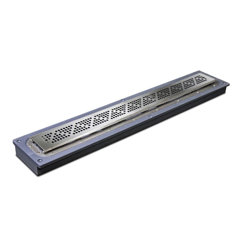 Sioux Chief 24 in. Steel Linear Shower Drain82324PSP The Home Depot