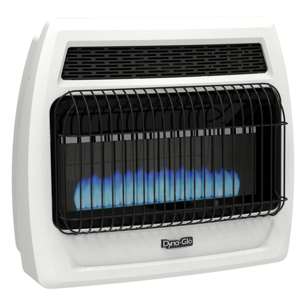 Dyna Glo Heaters Heating Venting Cooling The Home Depot 30000 Btu Natural Gas Blue Flame Vent Free Thermostatic Wall Heater