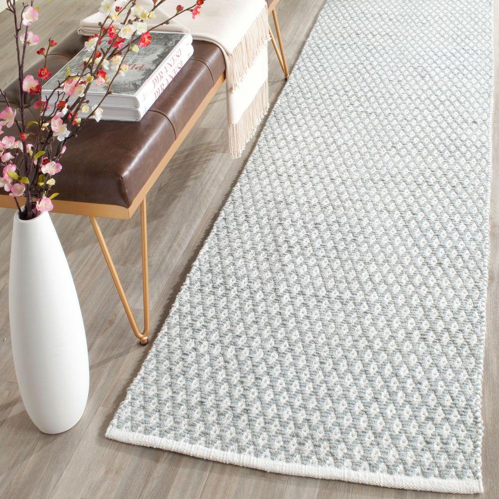 Safavieh Boston Grey 2 Ft X 7 Runner Rug Bos685e 27 The Grey 2 Ft X 7 Runner Rug Bos685e