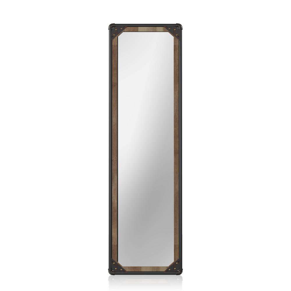 Furniture Of America Munro Rectangle S And Black Rustic Standing Munro Rectangle S And Black Rustic