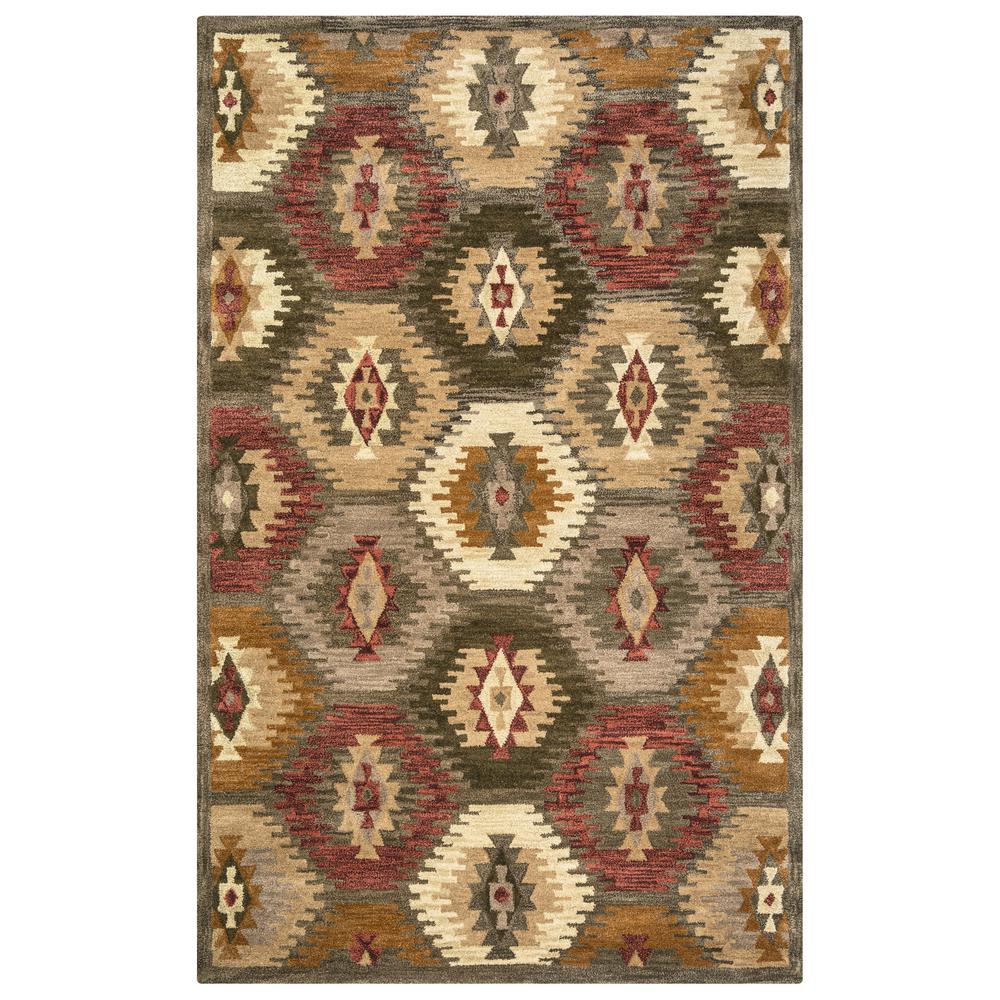 Rizzy Home Southwest Multicolor 3 Ft X 5 Area Rug