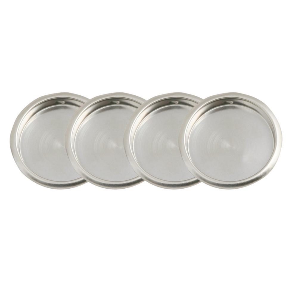 Design House 2 1 8 In Satin Nickel Closet Door Finger Pull 4 Per Pack