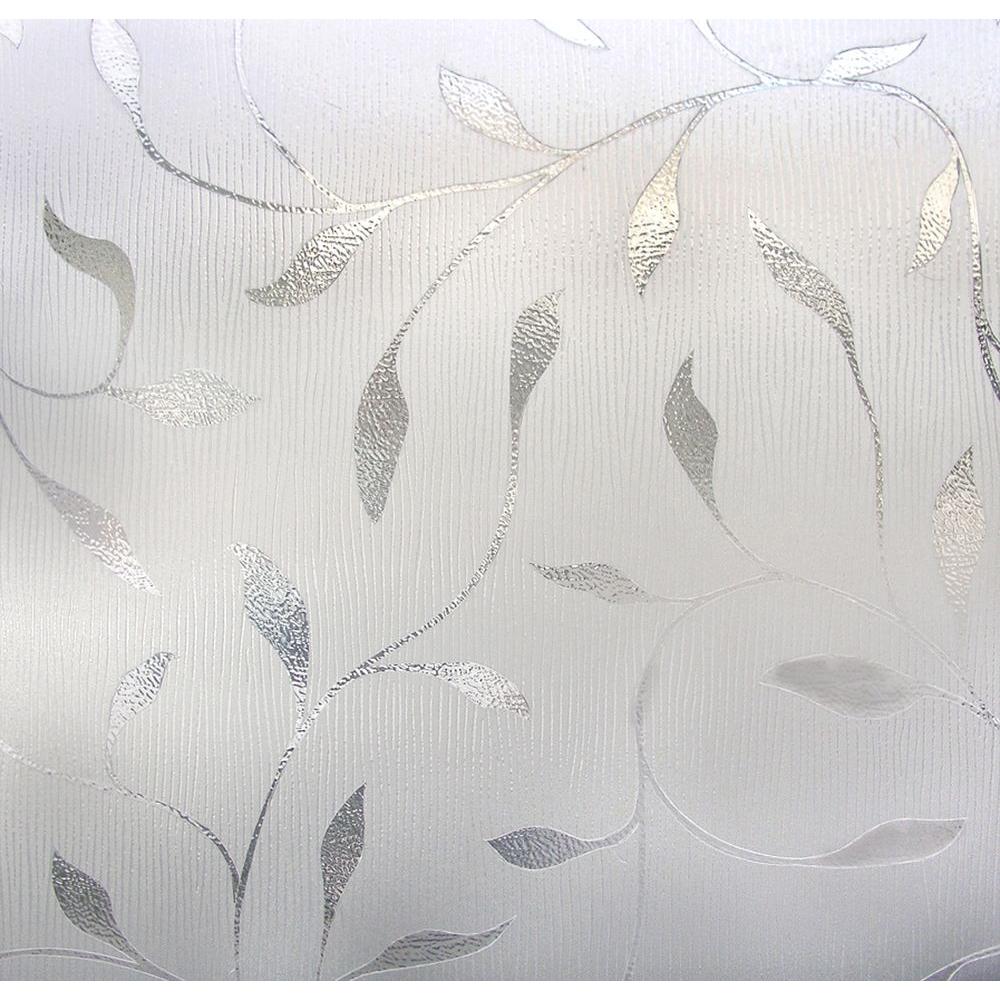 Artscape 24 in. x 36 in. Etched Leaf Decorative Window Film-01-0128