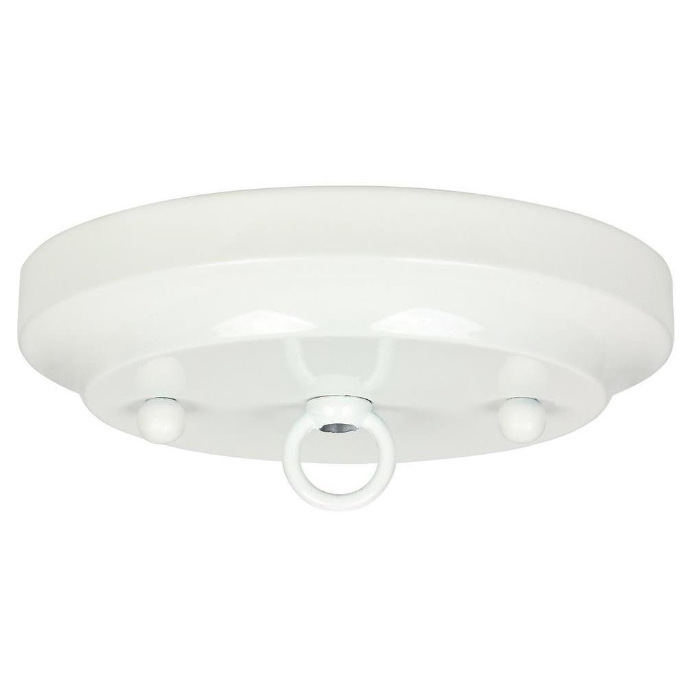 Westinghouse 5 In White Classic Canopy Kit 7001200 The Home Depot Westinghouse 5 In White Classic Canopy Kit
