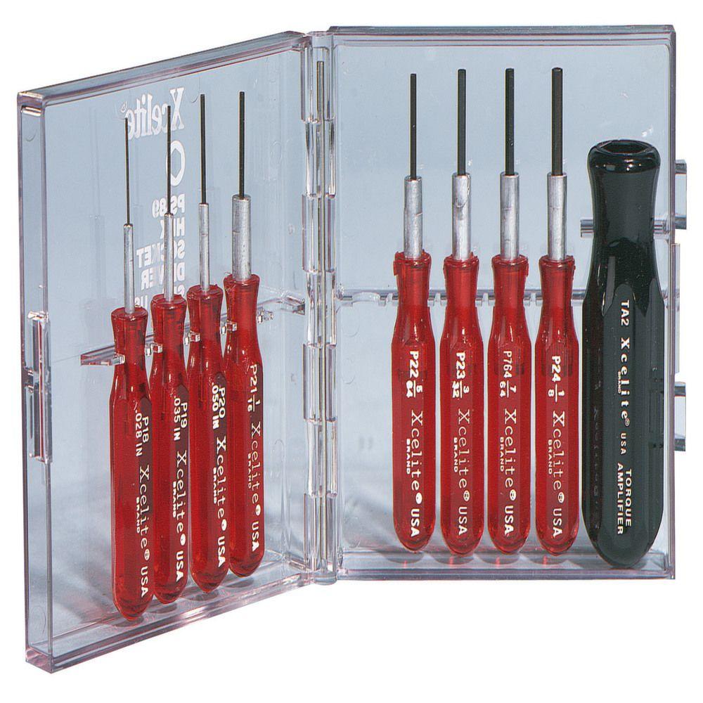 Xcelite Hex SAE Screwdriver Set (9Piece)PS89 The Home Depot