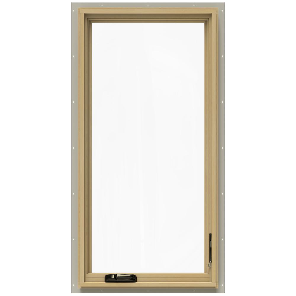 JELDWEN 24.75 in. x 48.75 in. W2500 RightHand Casement Wood Window