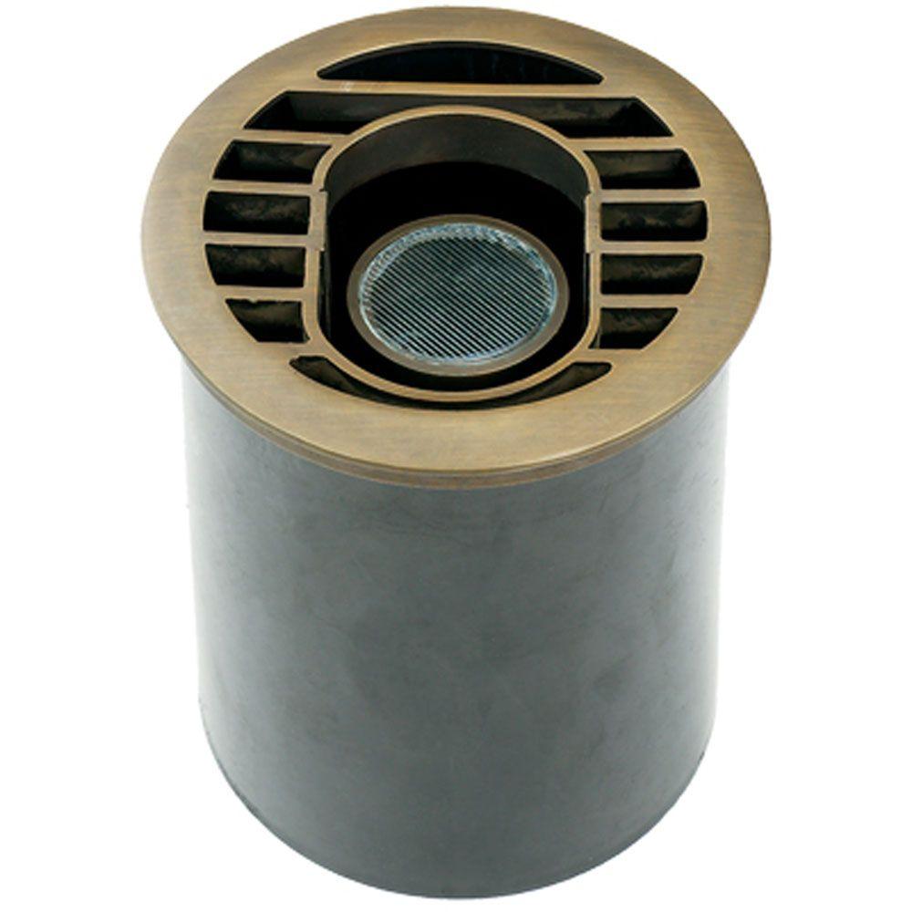 Best Quality Lighting Waterproof Landscape Outdoor 1 Light Antique Bronze Die Cast Brass Well