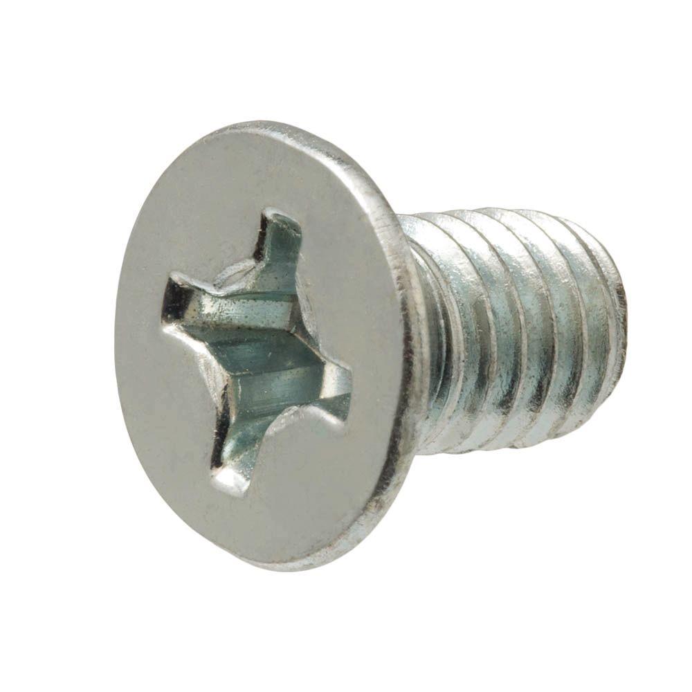 Everbilt M4 0 7 X 16 Mm Phillips Flat Head Machine Screws 3 Pack