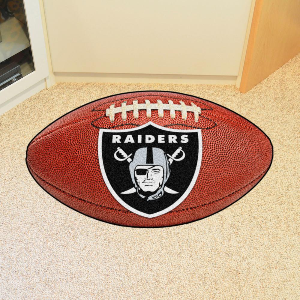 Orange,Team Color,33.75x42.5 FANMATS 20555 NFL Las Vegas//Denver Broncos Raiders House Divided Mat