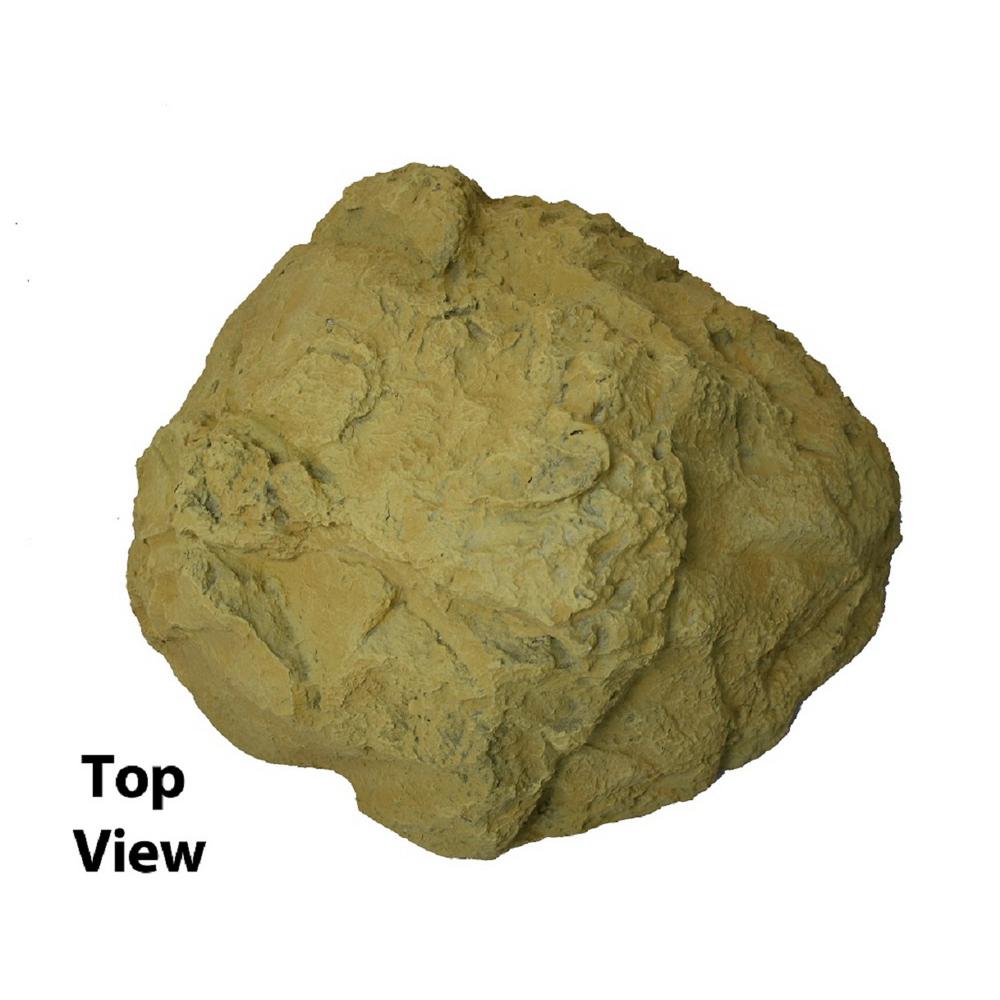Backyard XScapes 13 in. H x 28 in. W x 30 in. L Large Boulder RockHDD