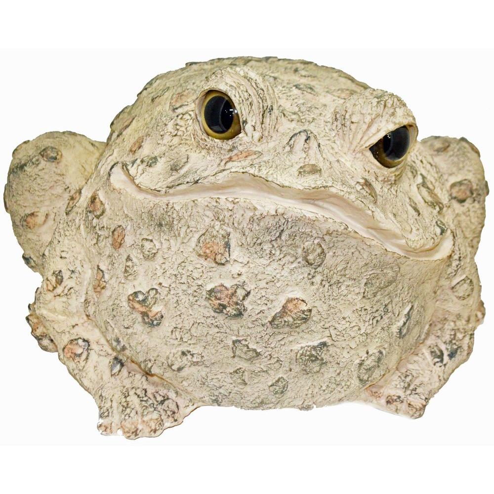 Toad Hollow 11 in. Toad Garden Statue99815 The Home Depot