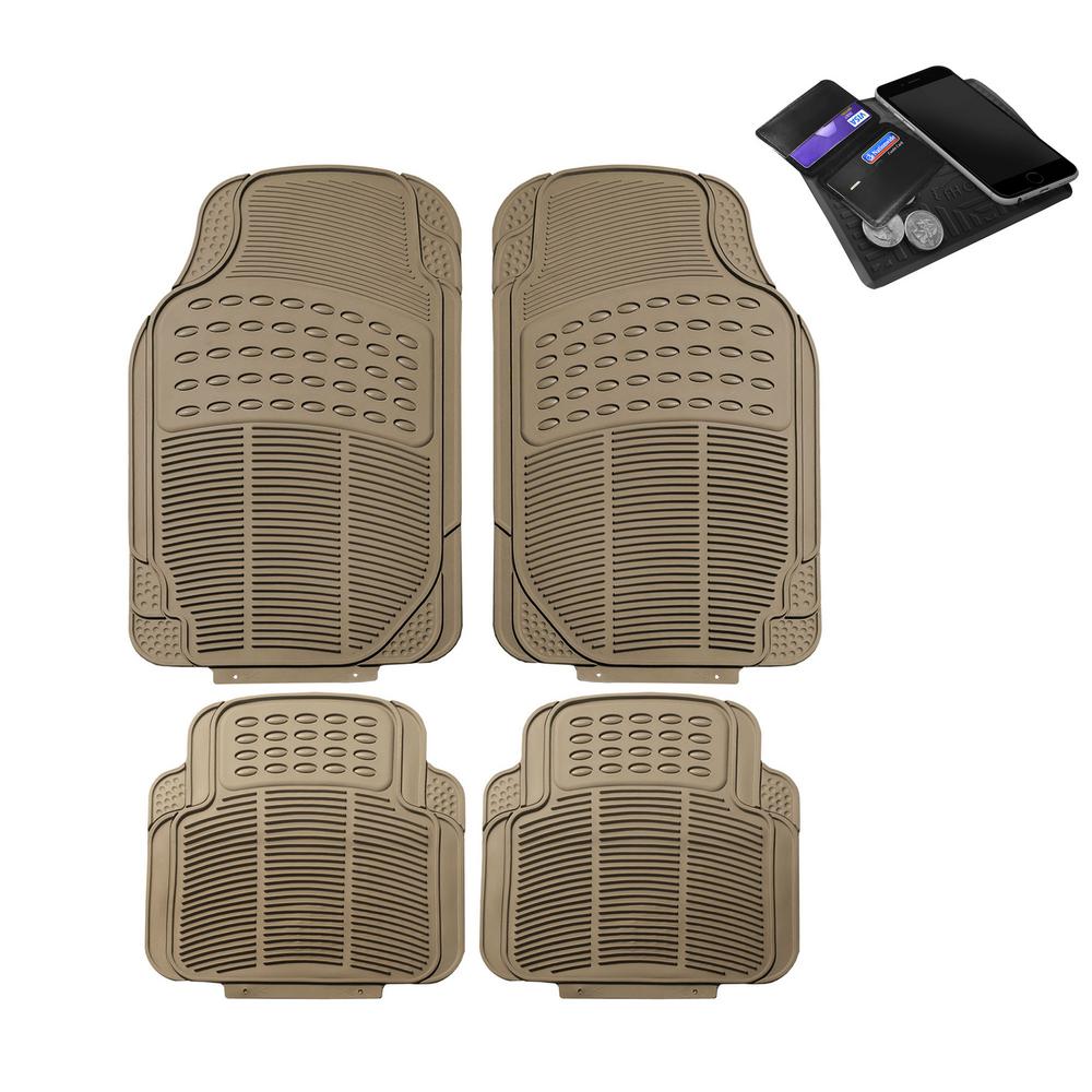 Fh Group 29 In X 18 In X 2 In Durable Heavy Duty Rubber Car