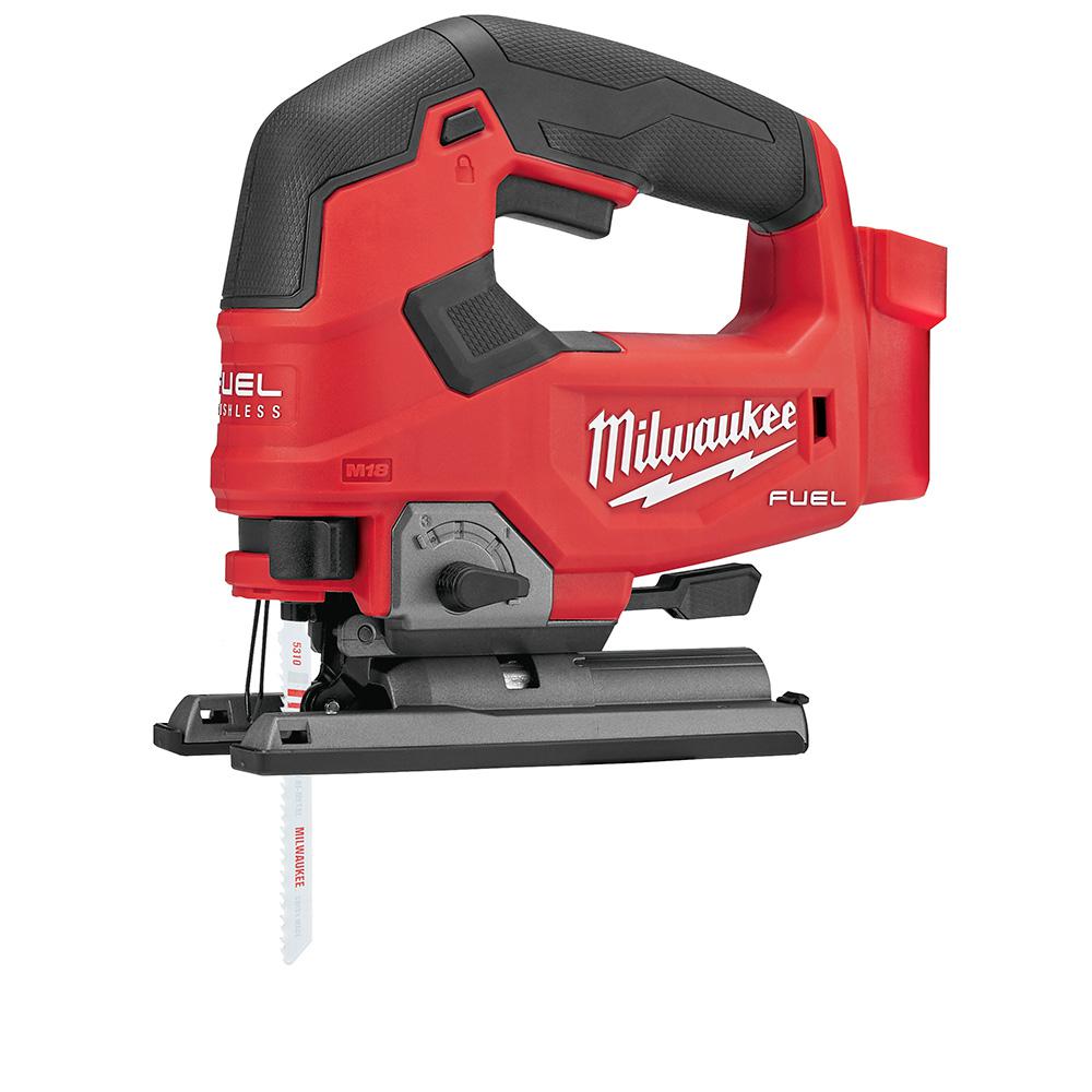 Milwaukee Cordless Jig Saw Tool Lithium Ion Brushless D-Handle Work ...