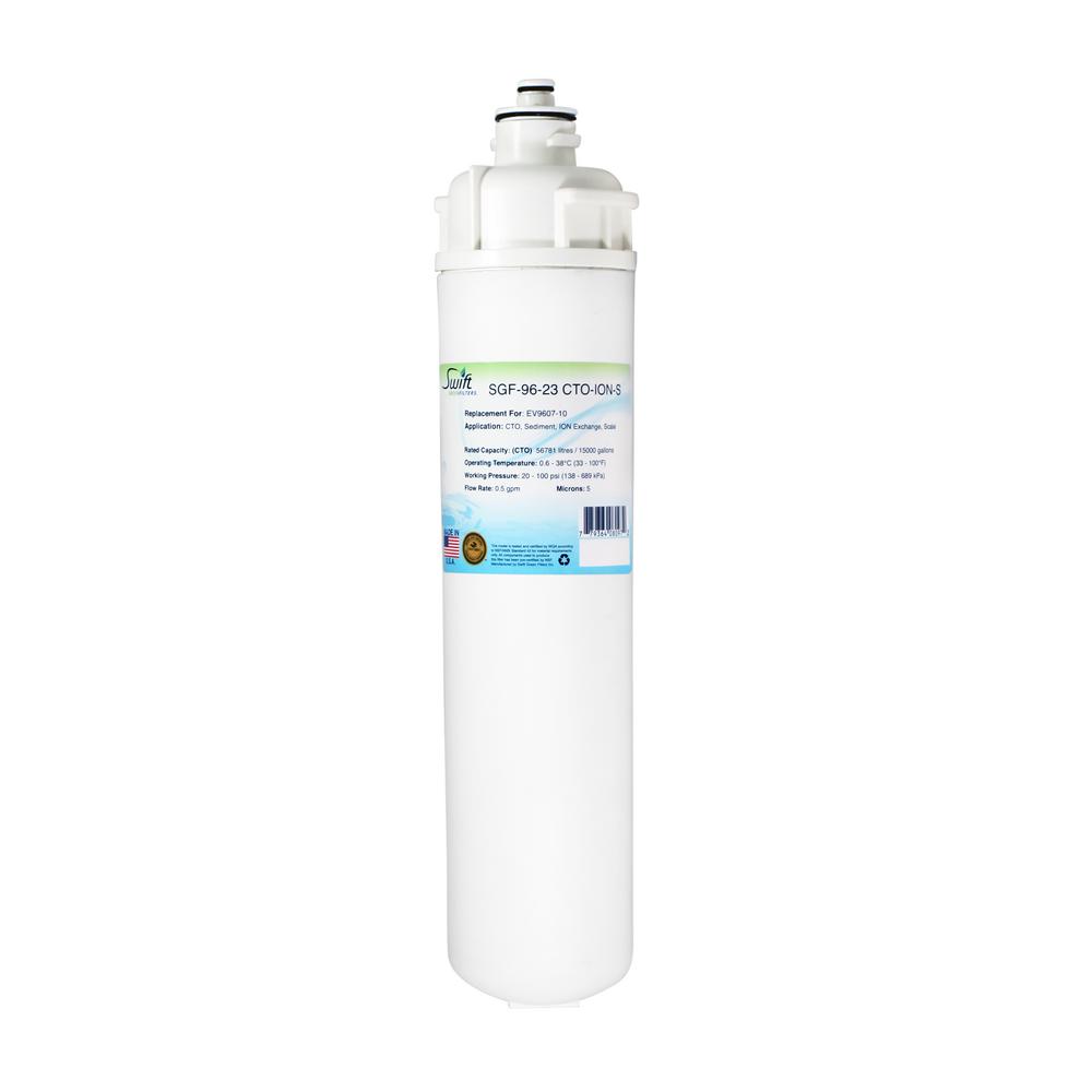 Swift Green Filters SGF96-23 CTOIONS Replacement Water Filter for Everpure EV9607-10