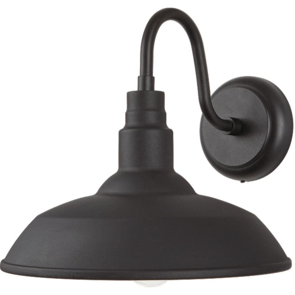 Home Decorators Collection 1 Light Black Outdoor Wall Lantern Light Black Outdoor Wall Lantern