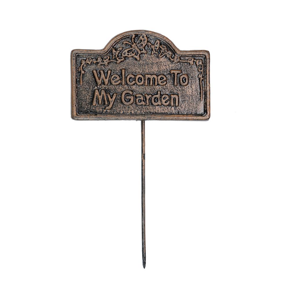 Garden Marker Welcome To My Sign Garden Marker Welcome To My Sign