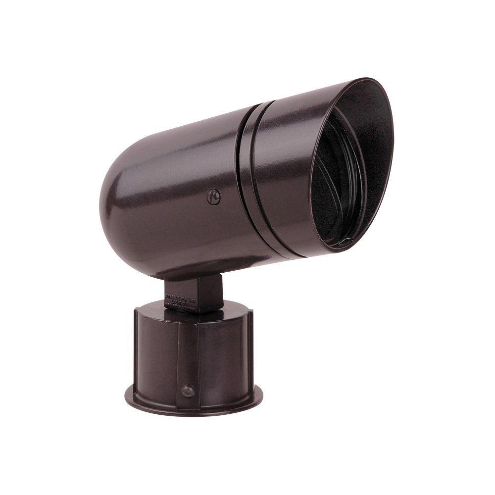 Sitelight 100 Watt Post Mount Spot Light Kit In Bronze B841br The Sitelight 100 Watt Post Mount Spot Light Kit In Bronze