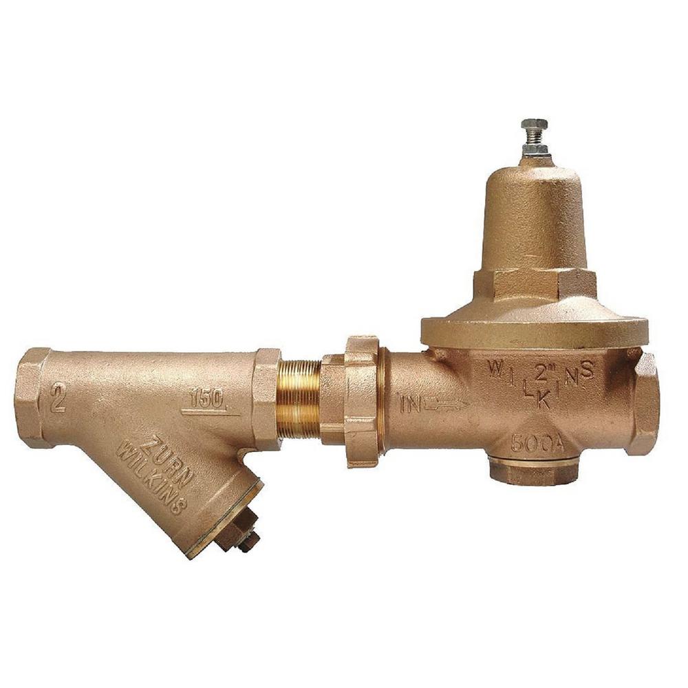 Zurn 11/4 in. No Lead IPS Pressure Reducing Valve114500XLYSBR The