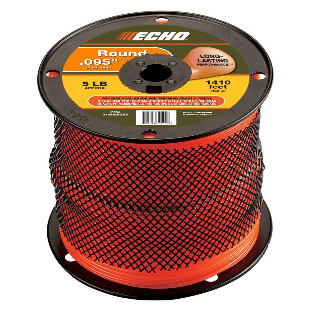 ECHO 5 lbs. Spool 0.095 Round Line by ECHO