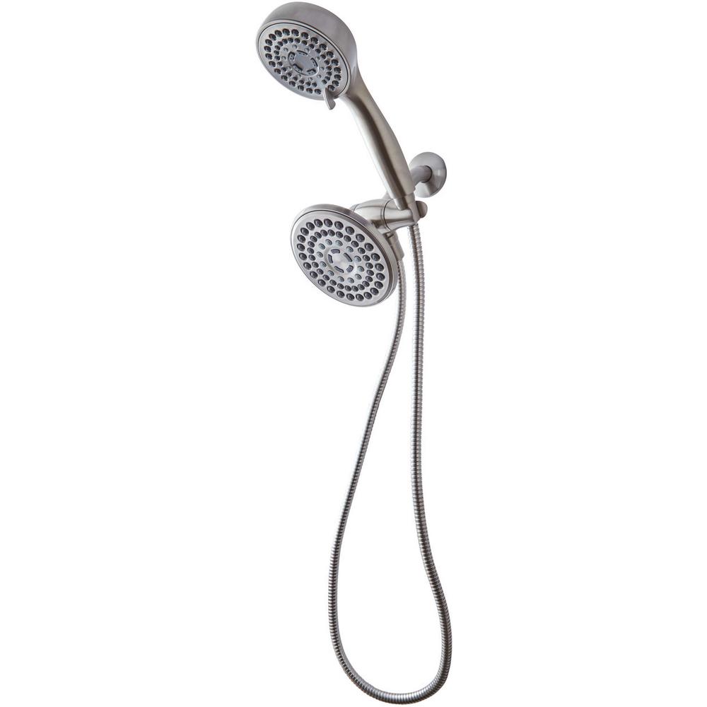 Glacier Bay 6spray 5.5 in. Dual Shower Head and Handheld Shower Head