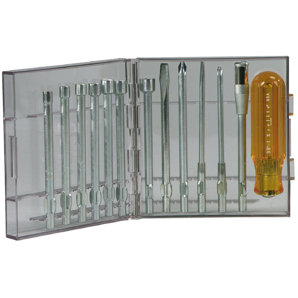 Xcelite SAE Nutdriver and Screwdriver Kit (13Piece)99PS50N The Home