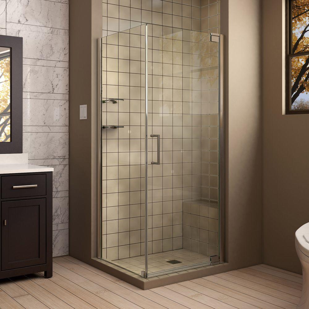 Dreamline Elegance 30 In X 32 72 Semi Frameless Pivot Dreamline Elegance 30 In X 32 72 Semi Frameless