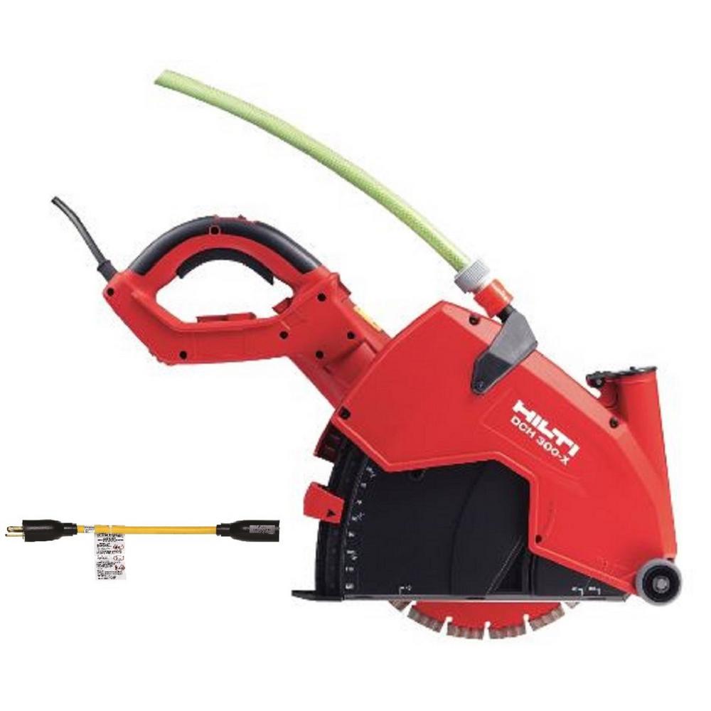 Hilti DCH 300-X 12 in. Electric Hand Held Diamond Saw Kit with EQD SPX