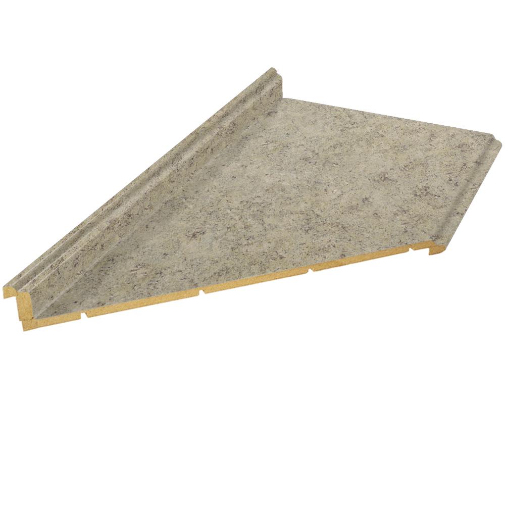 Hampton Bay 10 Ft Laminate Countertop With Left Miter In Golden