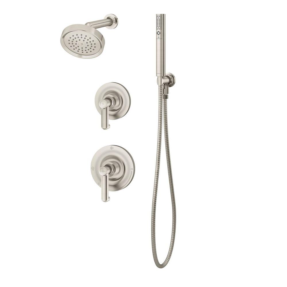 Elizabethan Classics Ets10 Wall-mount Exposed Hand Shower Combo Kit In 