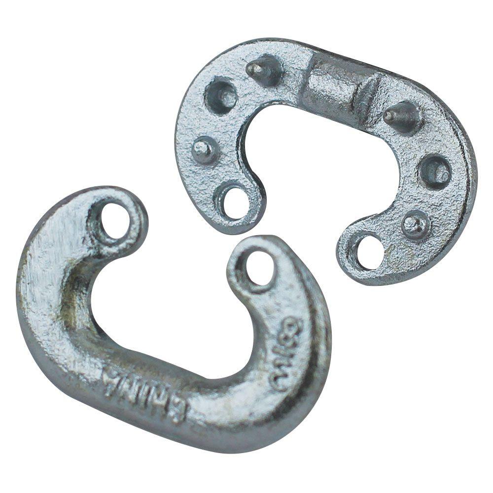 Everbilt 3/8 in. Galvanized Connecting Link44324 The Home Depot