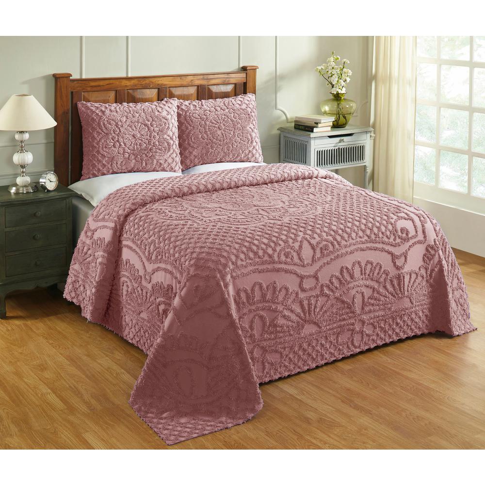 Better Trends Trevor Collection In Geometric Design Pink Full
