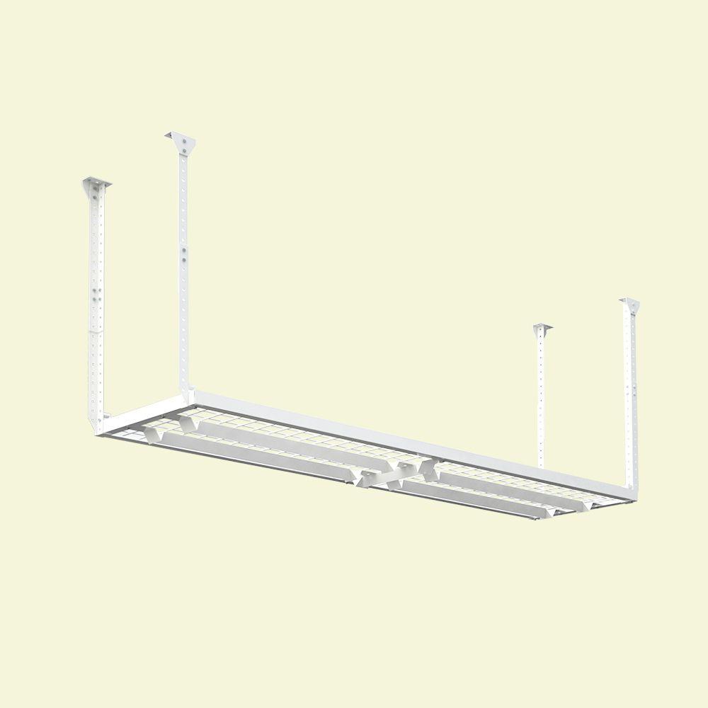 HyLoft 96 in. W x 24 in. D Adjustable Height Garage ...