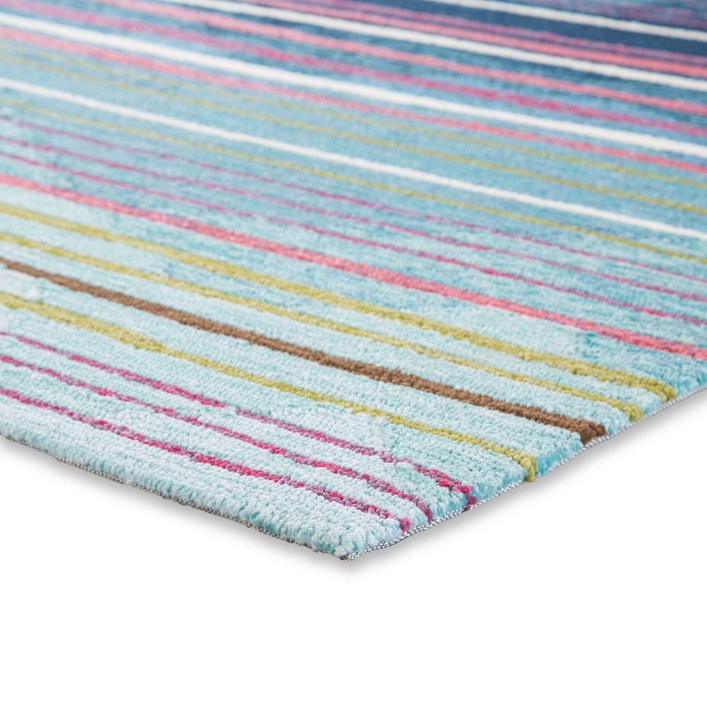 Jaipur Rugs Marine Blue 7 ft. 6 inch x 9 ft. 6 inch Stripe Indoor/Outdoor Area... by Jaipur Rugs