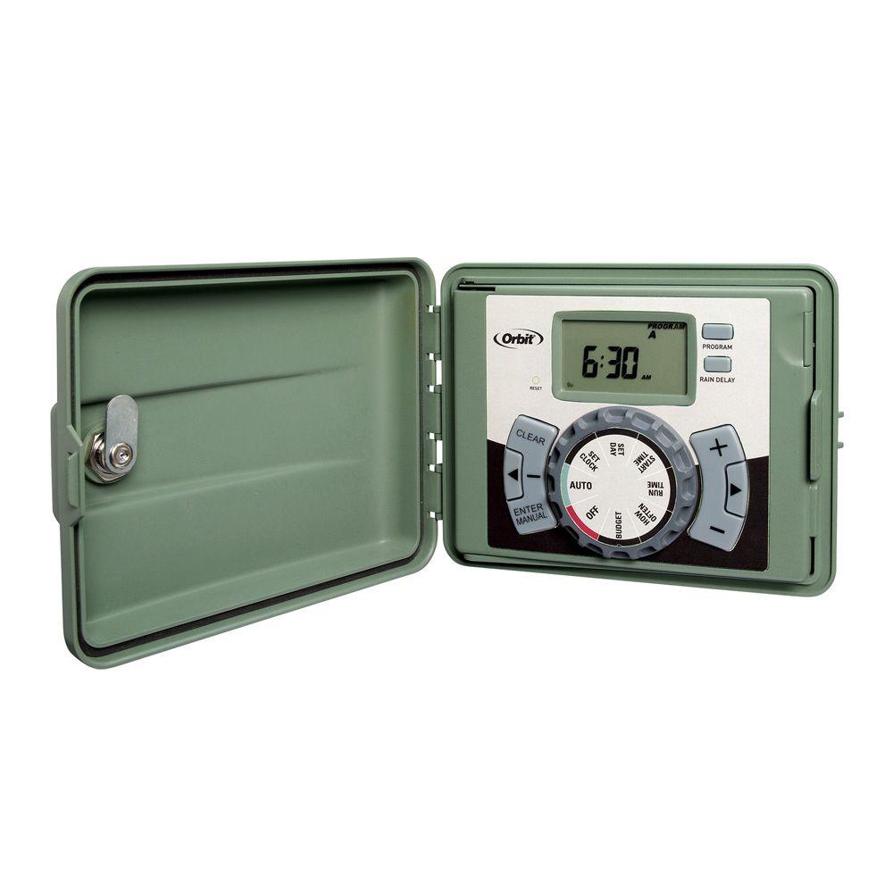 ORBIT Easy Dial Sprinkler Timer 6 Stations 57596