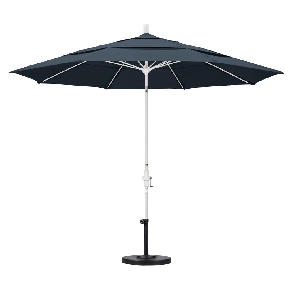 California Umbrella 11 Ft Fibergl Collar Tilt Double Vented California Umbrella 11 Ft Fibergl Collar Tilt Double Vented Patio In Shire Pacifica