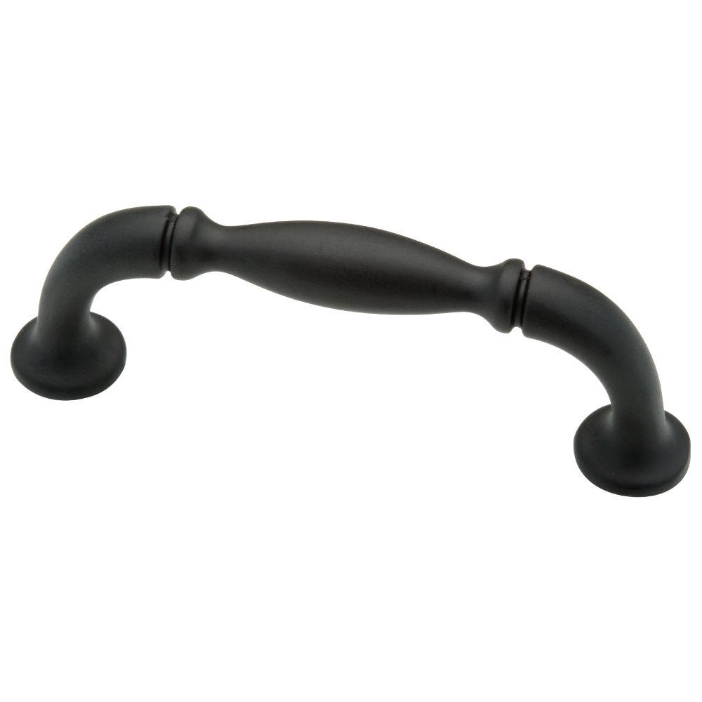 Liberty Mission 2-1/2 in. (64mm) Flat Black Cabinet Pull ...